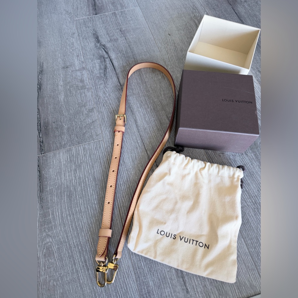 Louis Vuitton Leather Adjustable Shoulder Strap B… - image 1